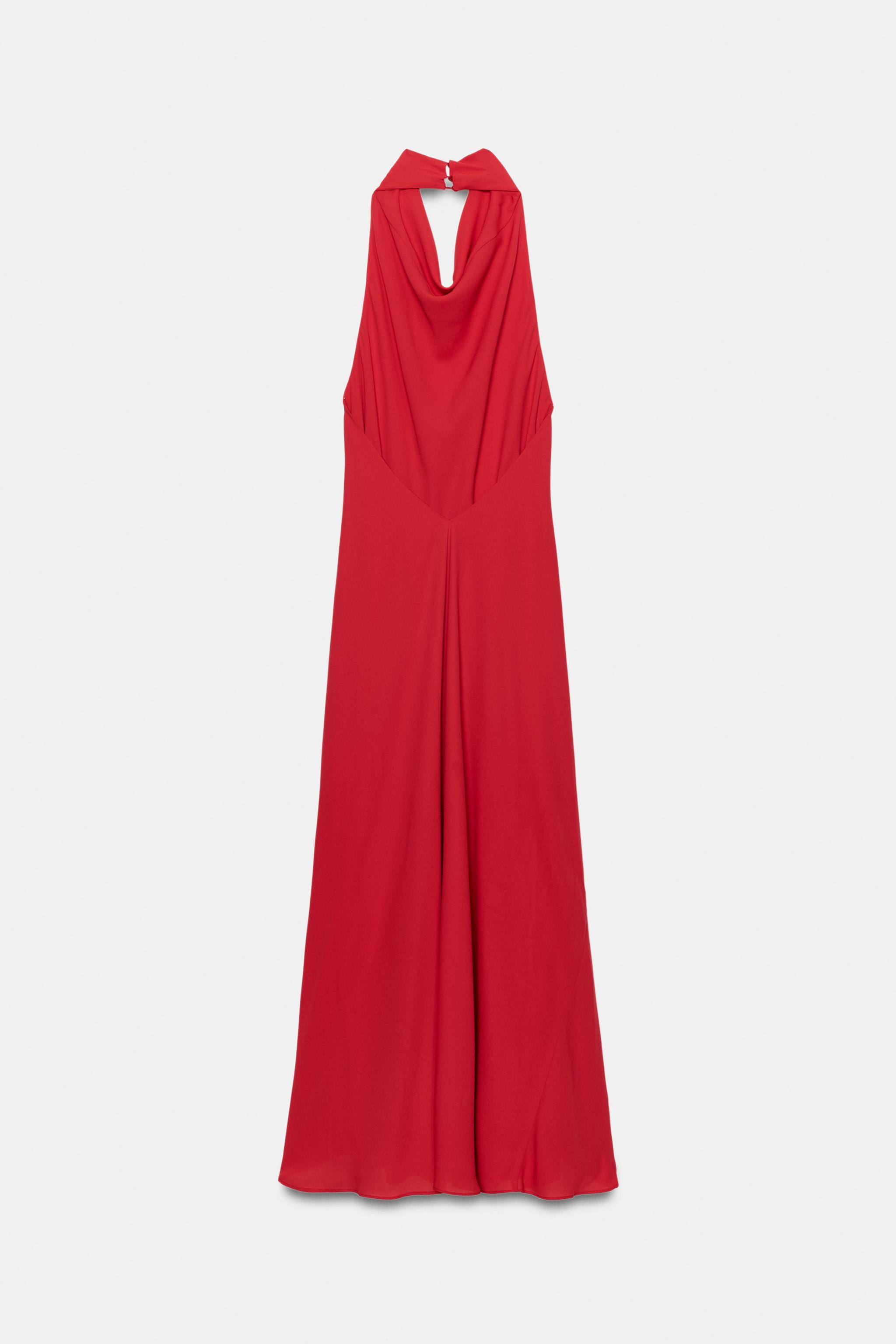 ZW COLLECTION HALTER DRESS | Zara US