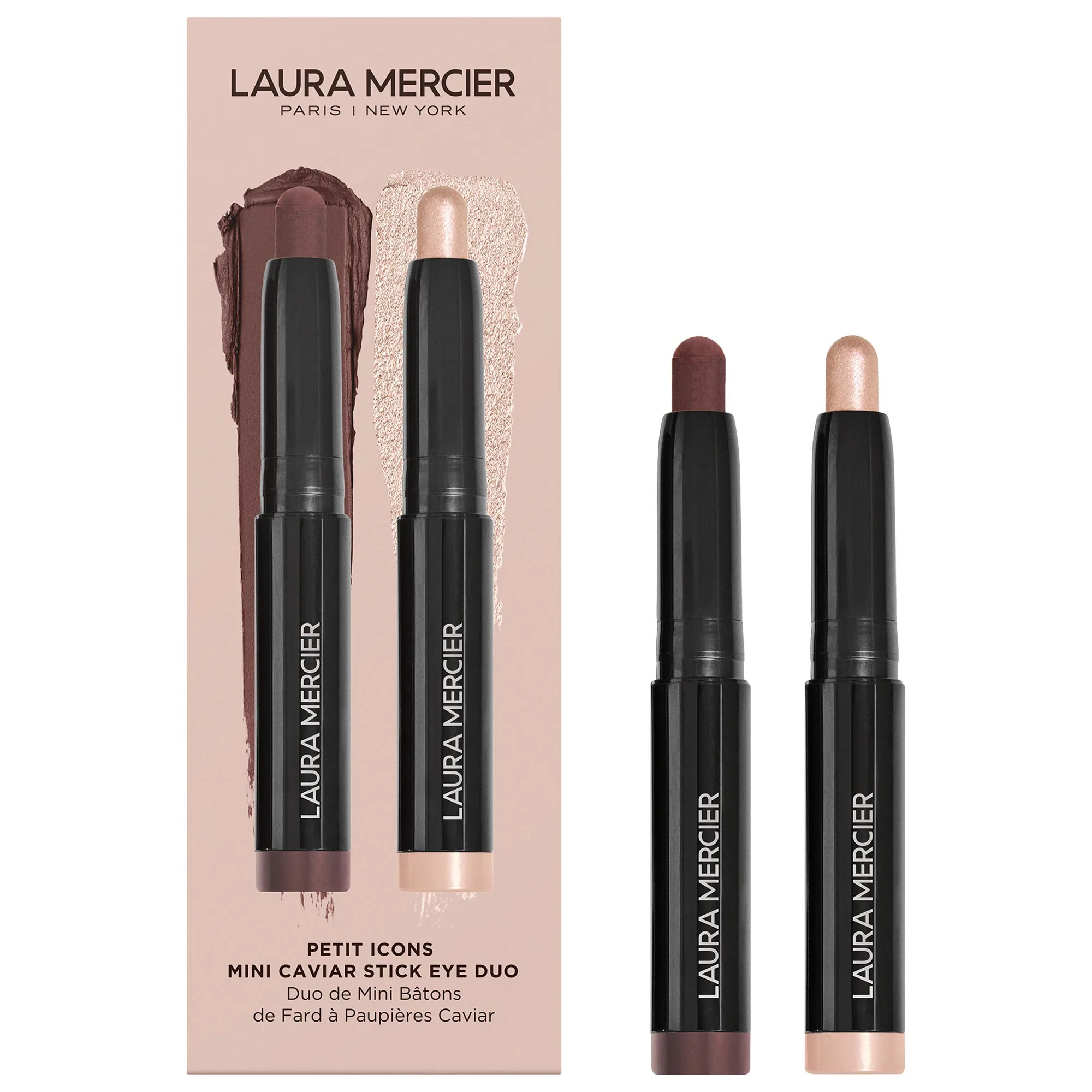 Laura Mercier Petit Icons Mini Caviar Stick Eye Shadow Duo | Sephora (US)