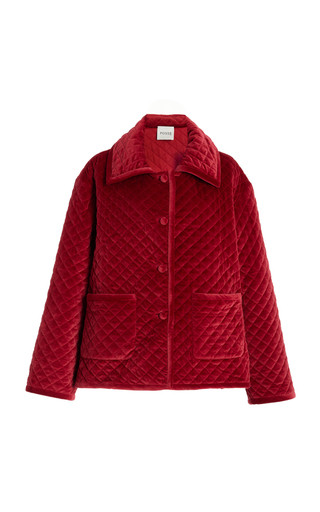 Marley Quilted Cotton Velvet Jacket | Moda Operandi (Global)