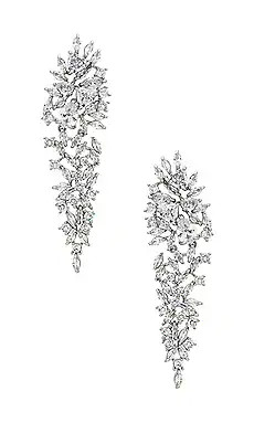 SHASHI Aimee Earrings in Silver from Revolve.com | Revolve Clothing (Global)
