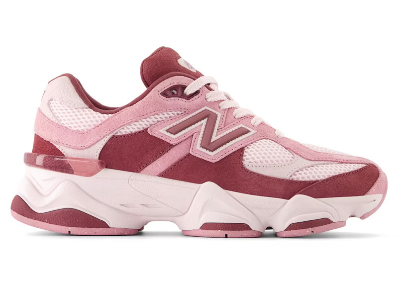 New Balance 9060 Sneakers in Pink Granite/Washed Burgundy | StockX