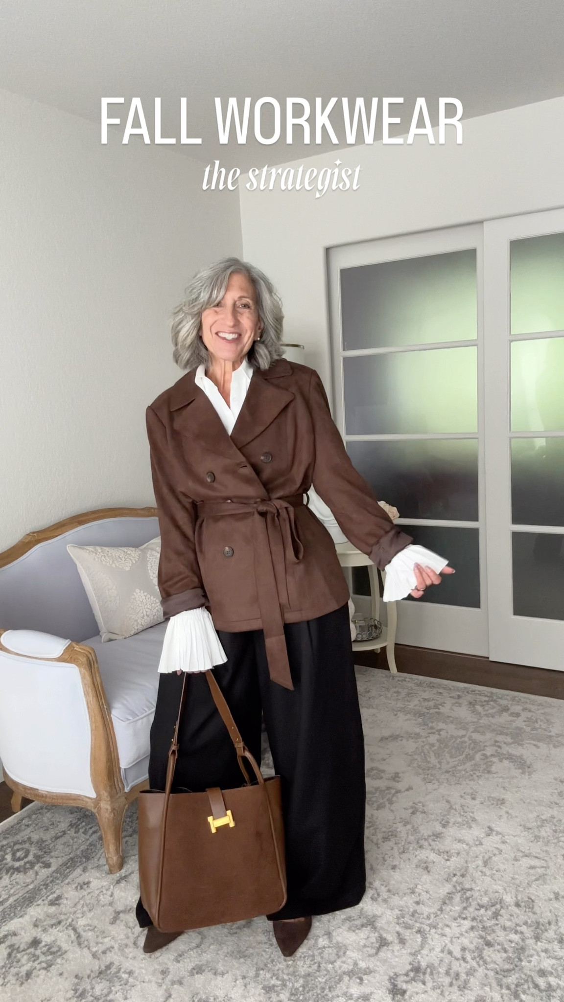 Ever feel like your workwear just isn't matching your mood? 

On some days, you want to be completely in control, while on others, you need to feel creative and free. The secret to a great workwear wardrobe is having the right outfits to embody whatever persona you need to be.

Styling my favorite versatile pieces from the fall collection. Whether you're feeling like The Strategist in a structured jacket, The Creative Director in a bold white outfit, or The Dealmaker in a classic polka-dot top, I’ve got a look for every type of powerful woman. The right outfit can empower you to take on any challenge the day throws at you.

Ready to step into your power?

Shop the collection by tapping the links below.

Use Code: emptyneststyle_12 for 12% off      

professional outfits, workwear inspiration, business casual, fall office style, versatile work clothes 

 

#LTKSeasonal #LTKOver40 #LTKWorkwear