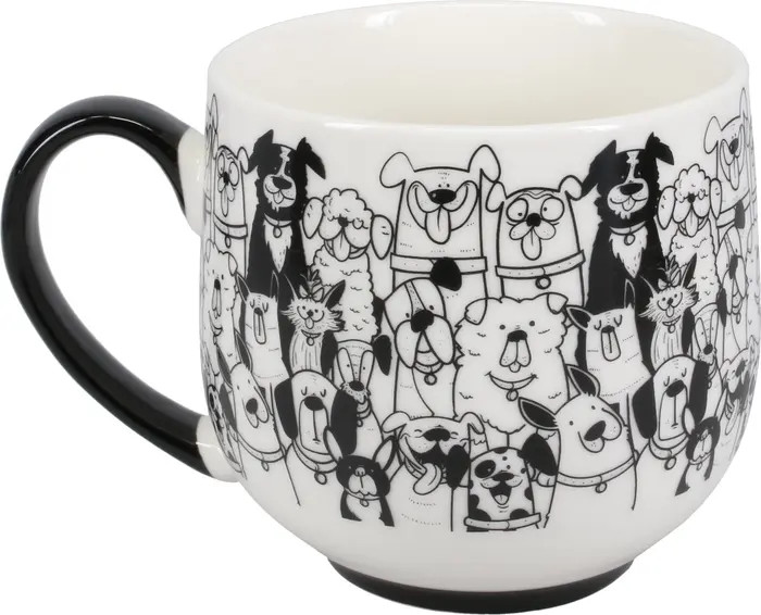 BIA Cordon Bleu Paws Cafe Set of 4 Porcelain Mugs | Nordstromrack | Nordstrom Rack