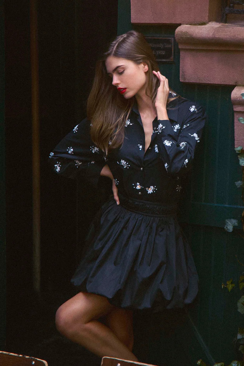 Angelina Taffeta Skirt | Bubble Skirt | Hunter Bell | Hunter Bell