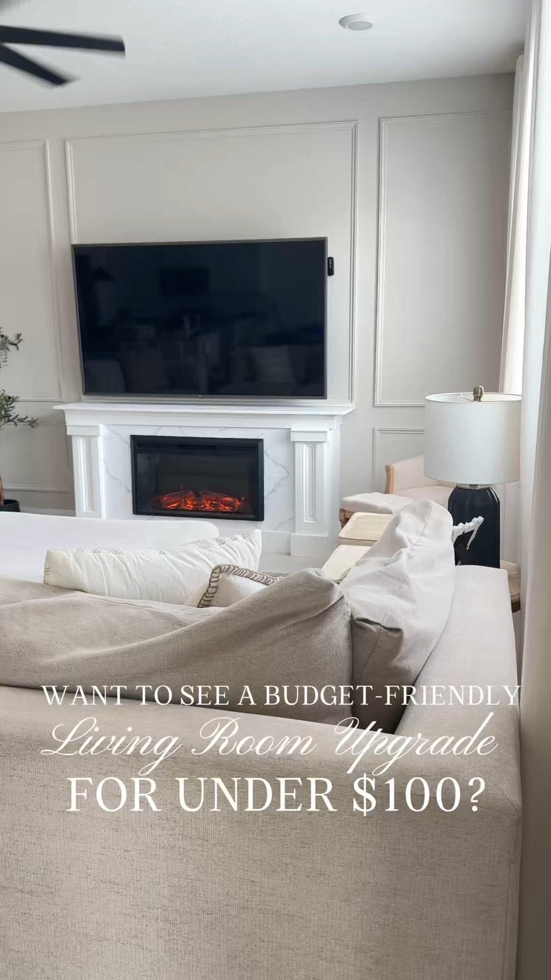 
Want to see a budget-friendly DIY living room upgrade for under $100? 👀

This quick project completely transformed our space using affordable PVC shoe moulding from Lowe’s—and you don’t even need power tools to do it! Lowe’s has a hand miter tool for $21 to cut the pieces. You can use a hammer and nail but once you use a brad nailer, you’ll never go back. Trust me. 😉

I used leftover paint (Modern Gray by Sherwin-Williams) caulk + filler to bring it all together.

Cut, trim, paint—bada boom, bada bing—instant upgrade. 💥

It’s simple and makes a huge impact for the price.

Save this for your next weekend project + follow @latticeandluxe for more easy DIYs that look custom 💡🏡

#DIYHome #BudgetDIY #HomeProjects #MouldingMakeover  #LivingRoomUpdate #DIYTrim #Under100Project #lowesfinds #lowesproject #lowespartner #affiliatelink

#LTKHome