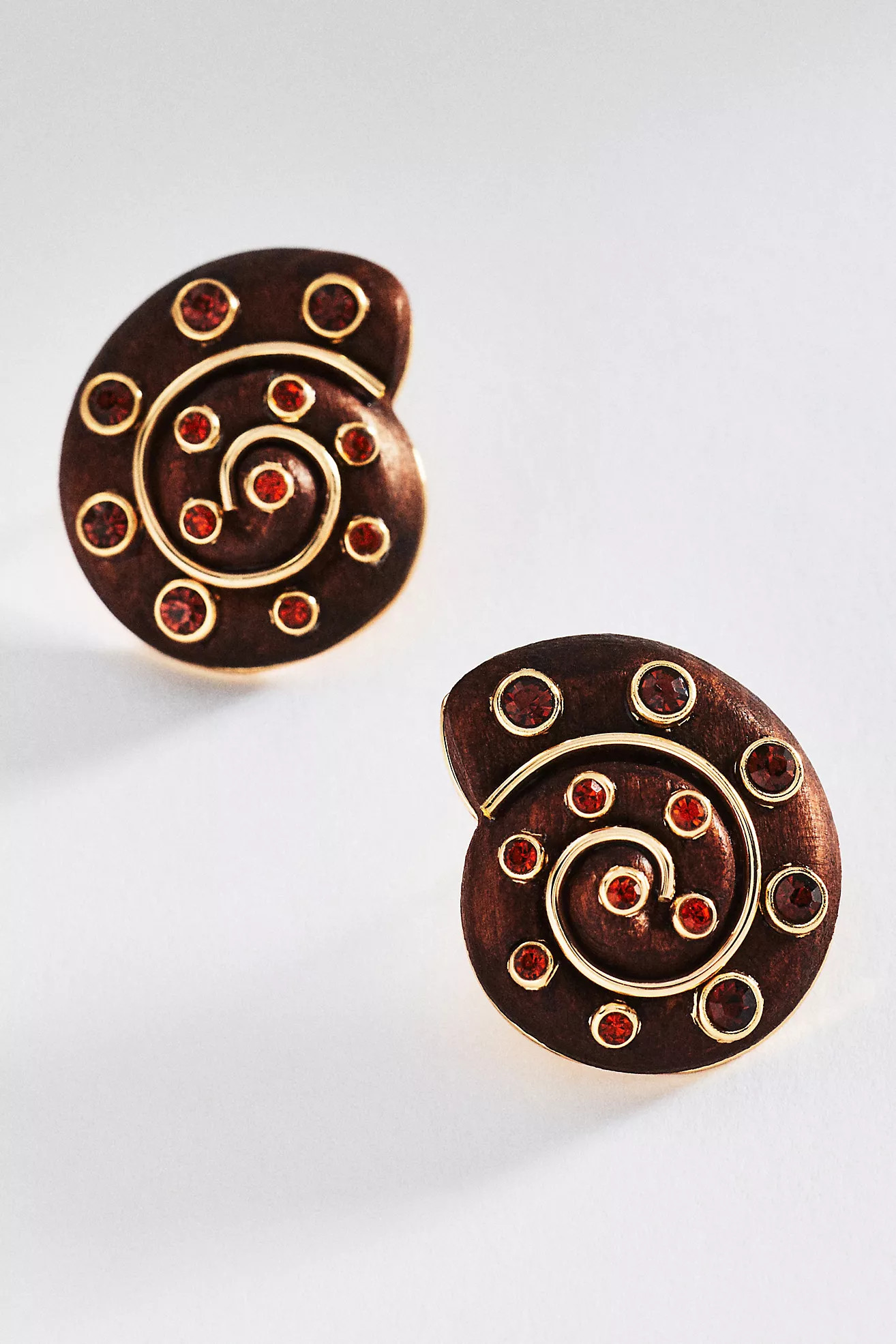 BaubleBar High Tide Shell Statement Earrings | Anthropologie (US)