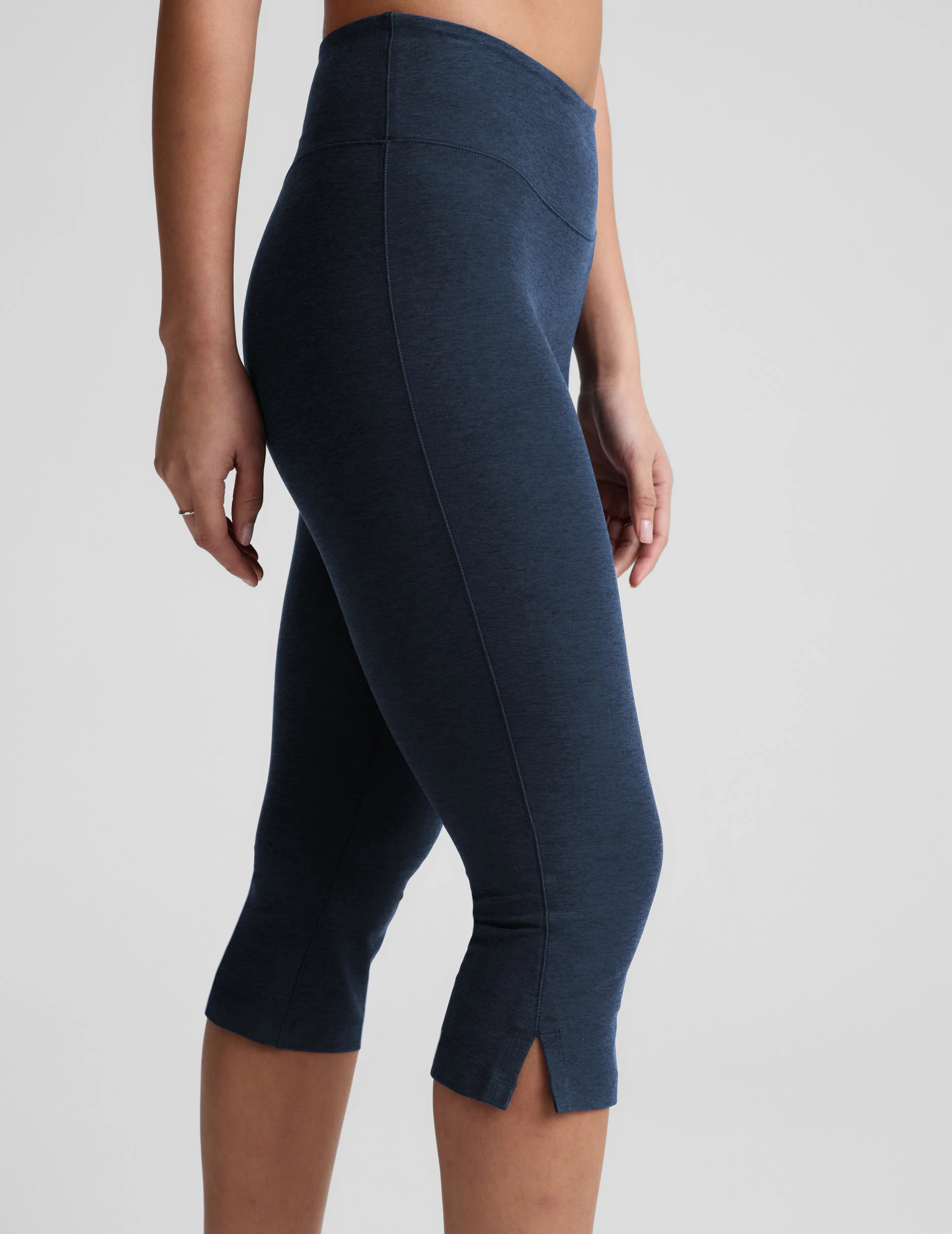 Spacedye Mid-Rise Slit Pedal Pusher Legging | Beyond Yoga | Beyond Yoga