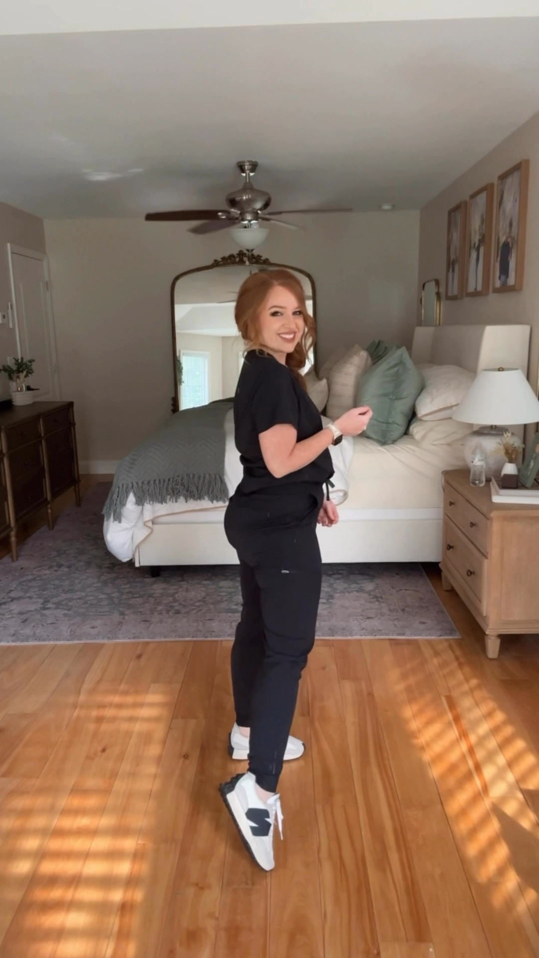 Favorite scrubs ! 

Small petite jogger bottoms 
Small scrub top 



#LTKWorkwear #LTKShoeCrush #LTKVideo