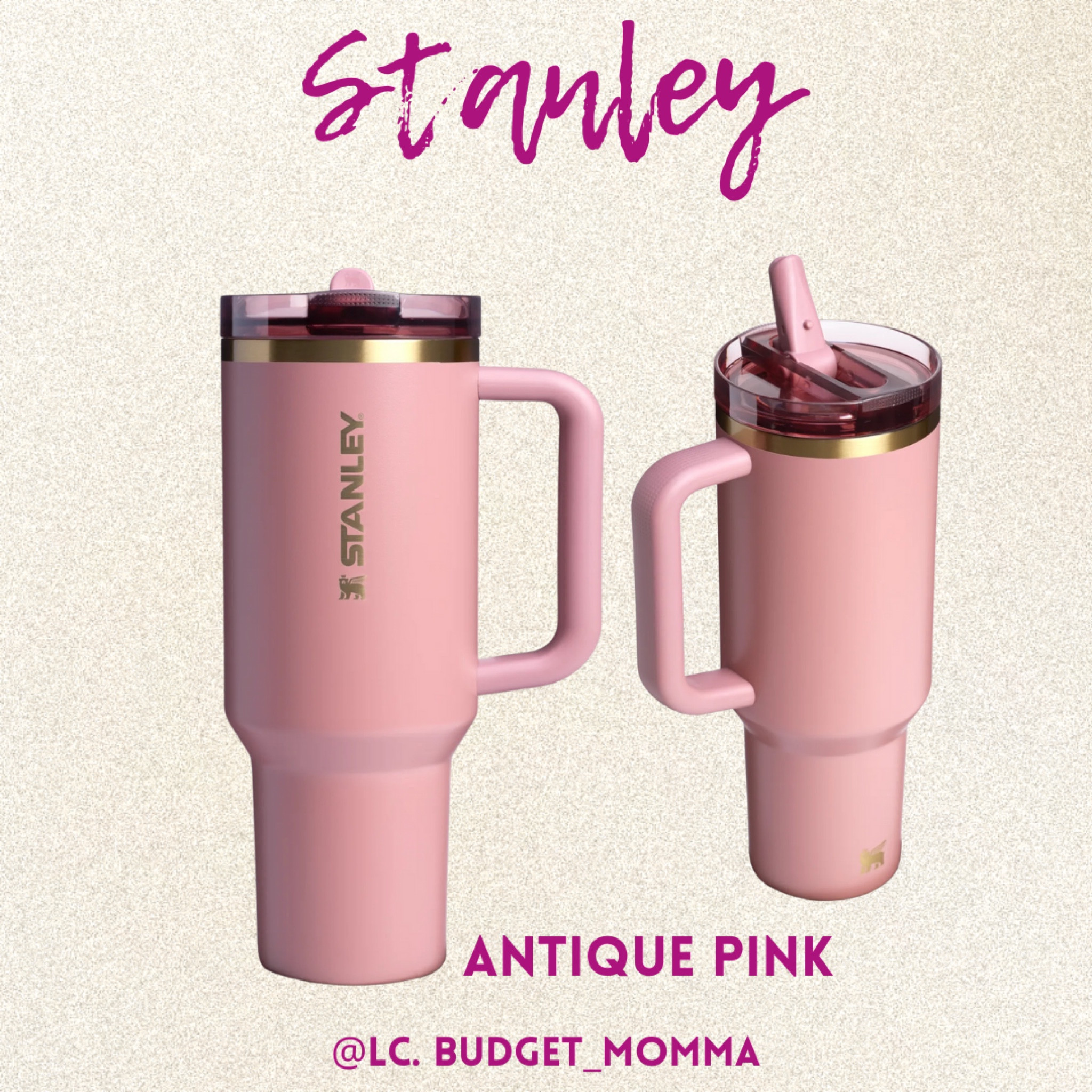 ✨💕 STANLEY | ANTIQUE ROSE ✨💕 
Currently available in the New Flip Straw Topper 😍

#tumbler #stanley #pink #stanley #straw #handle 

#LTKFindsUnder50 #LTKSeasonal #LTKMostLoved