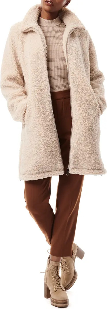 Faux Shearling Teddy Coat | Nordstrom