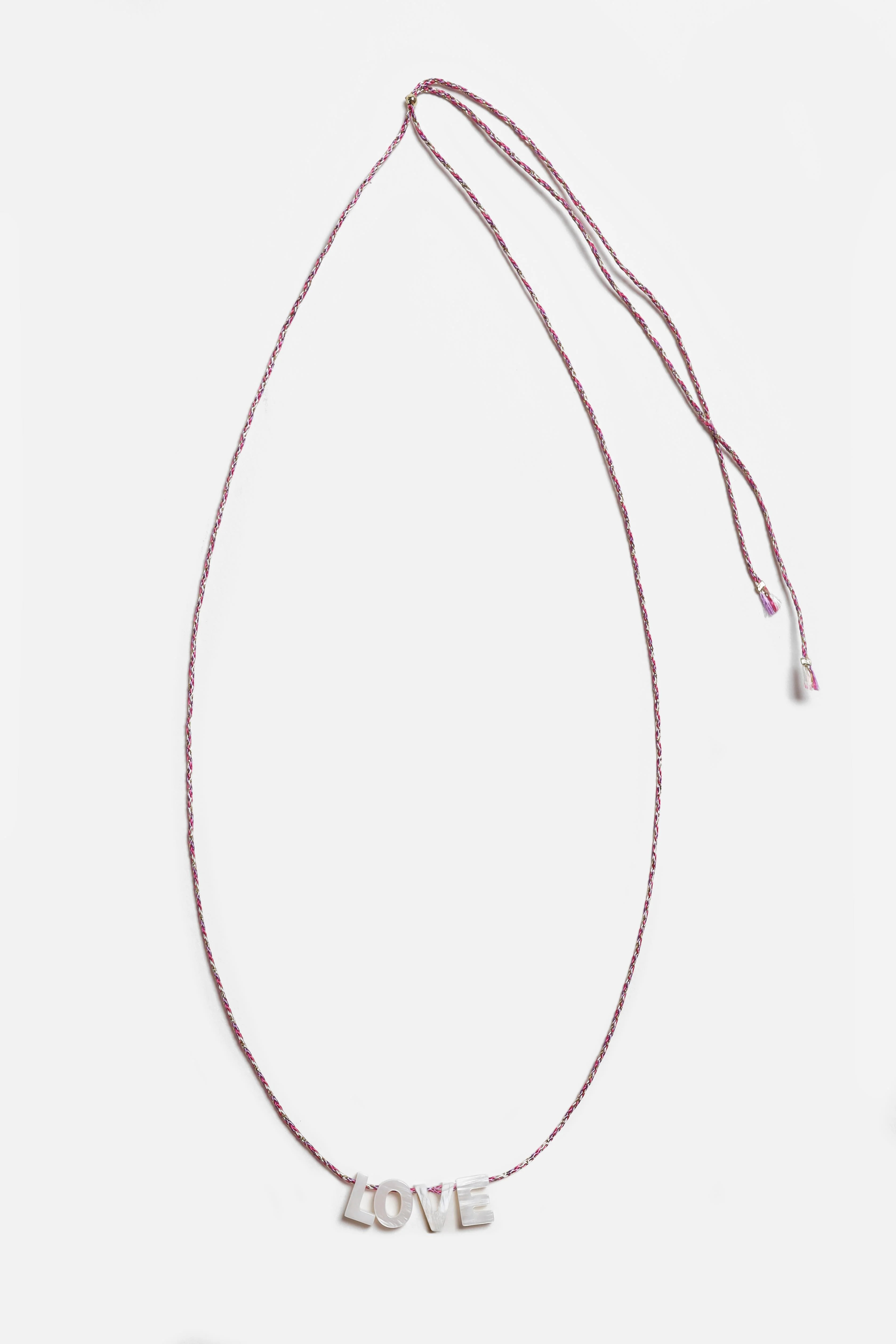 Kette Love in Pink Lurex | ANITA HASS