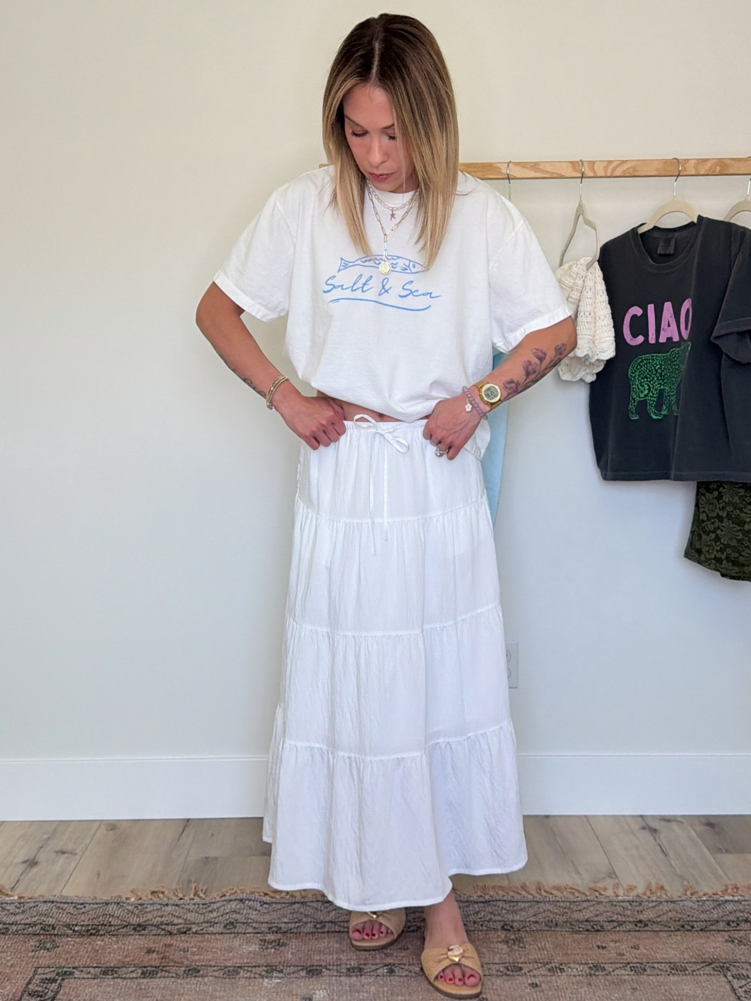 Tee- L
Skirt- XS

#LTKgrwm #LTKootd