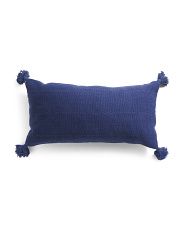 16x32 Oversized Textured Lumbar Pillow | TJ Maxx