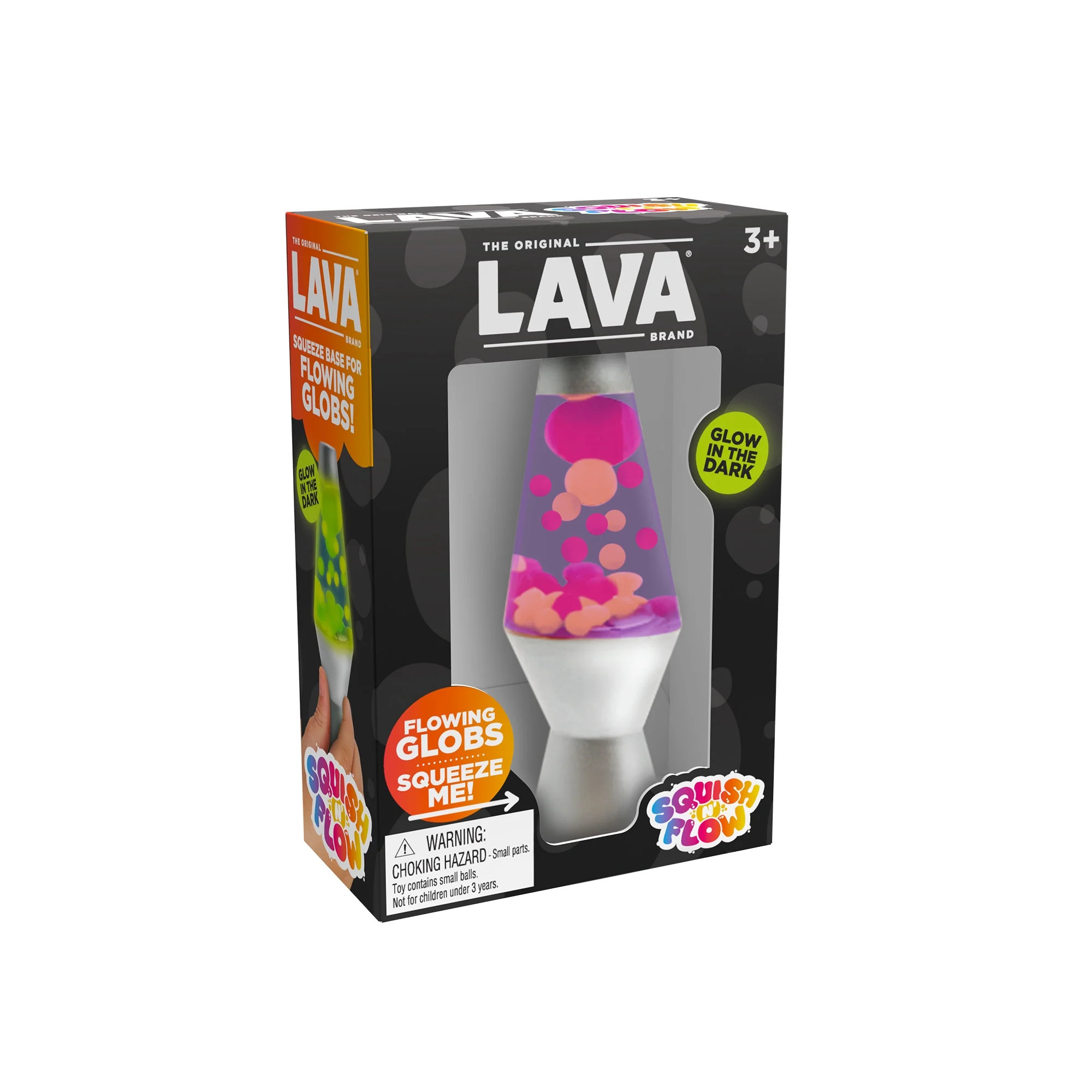The Original LAVA Brand Squish N' Flow LAVA Lamp Squeeze Toy (Glow-in-the-Dark)(1ct) | Walmart (US)
