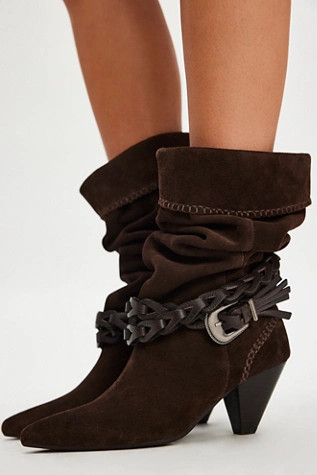 Bridget Belt Slouch Boots | Free People (Global - UK&FR Excluded)