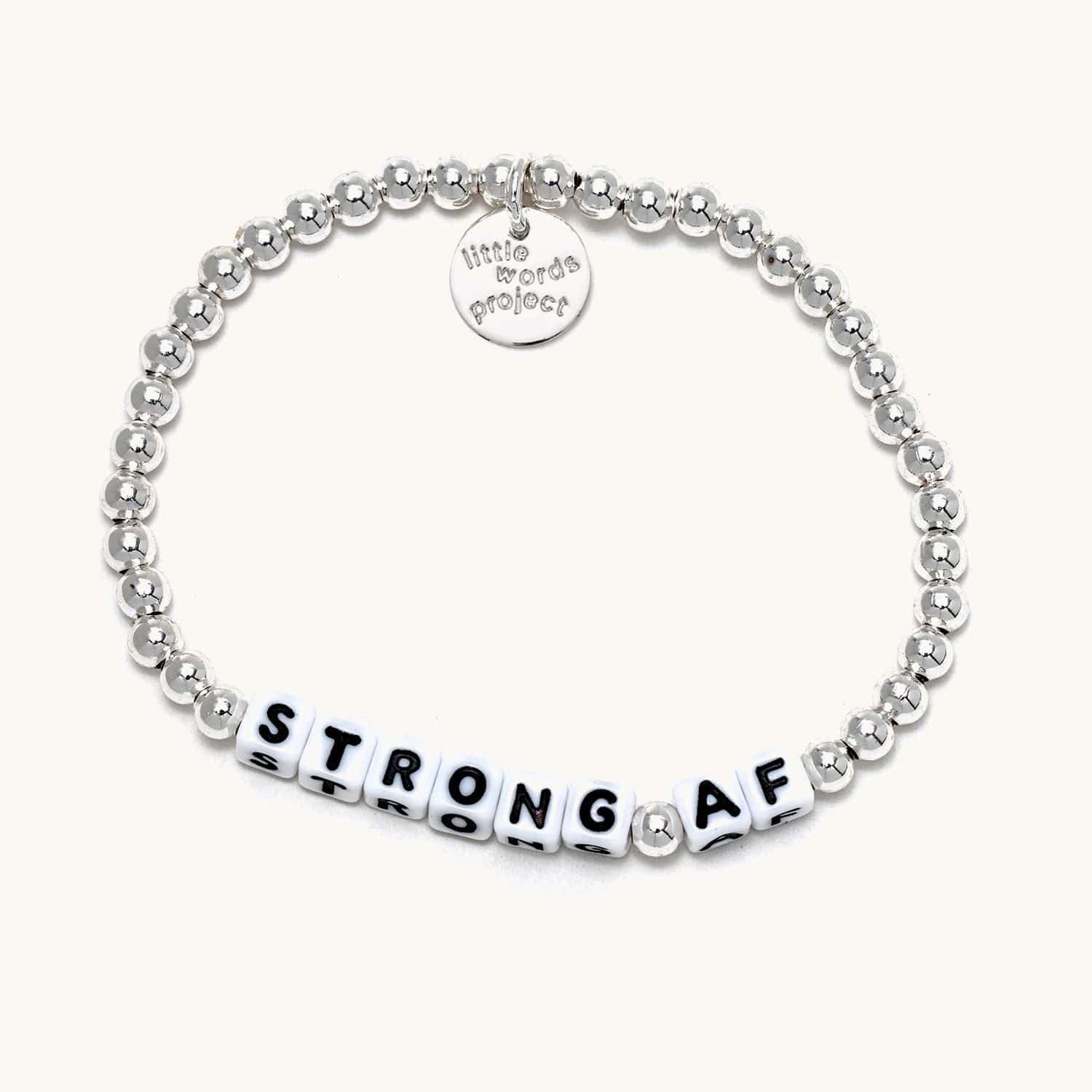 Strong AF- Silver Plated | Little Words Project