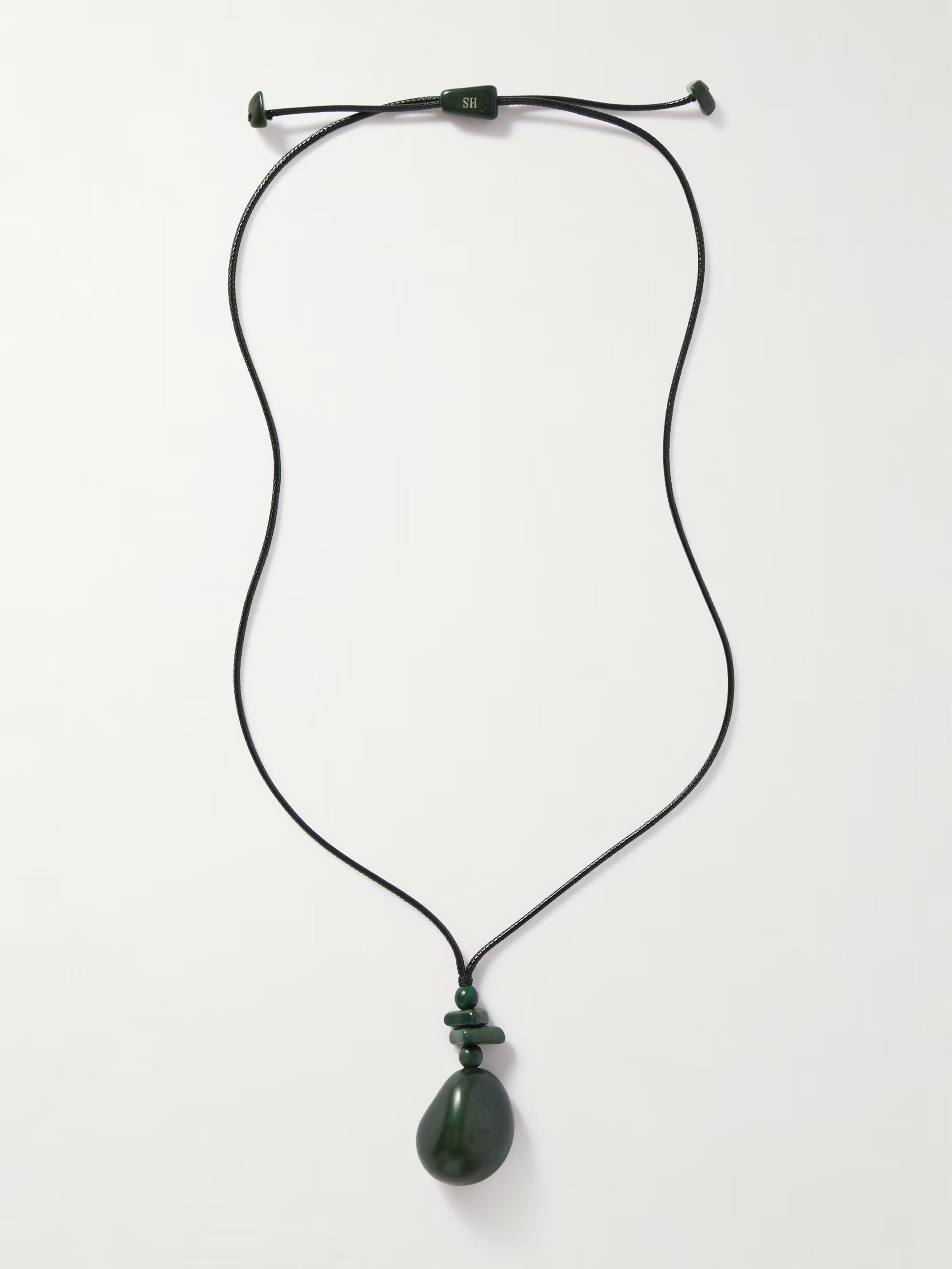 The Pendant tagua and leather necklace | NET-A-PORTER (UK & EU)