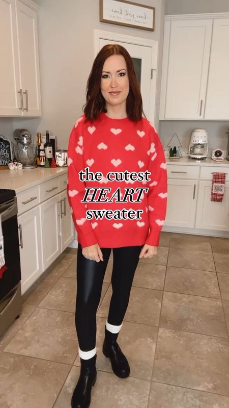 The cutest Heart sweater for Valentine’s Day! I’m In LOVE 😍

In a size medium & I would suggest sizing up for wearing with leggings!

Comes in 3 colors 💕

#LTKstyletip #LTKsalealert #LTKSeasonal