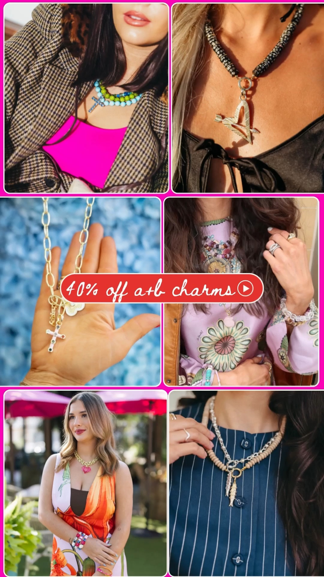 40% off charms at @shopalliebess this weekend with code CHARM
• an instant way to up your necklace notables!

#LTKSaleAlert