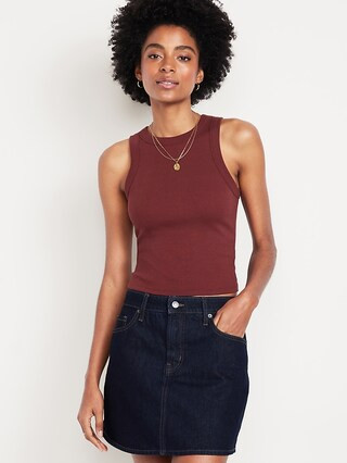 Snug Crop Tank Top | Old Navy (US)