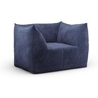 Mario Bellini Leandro Sofa | Single Chenille Helios-Azure Blue | Eternity Modern