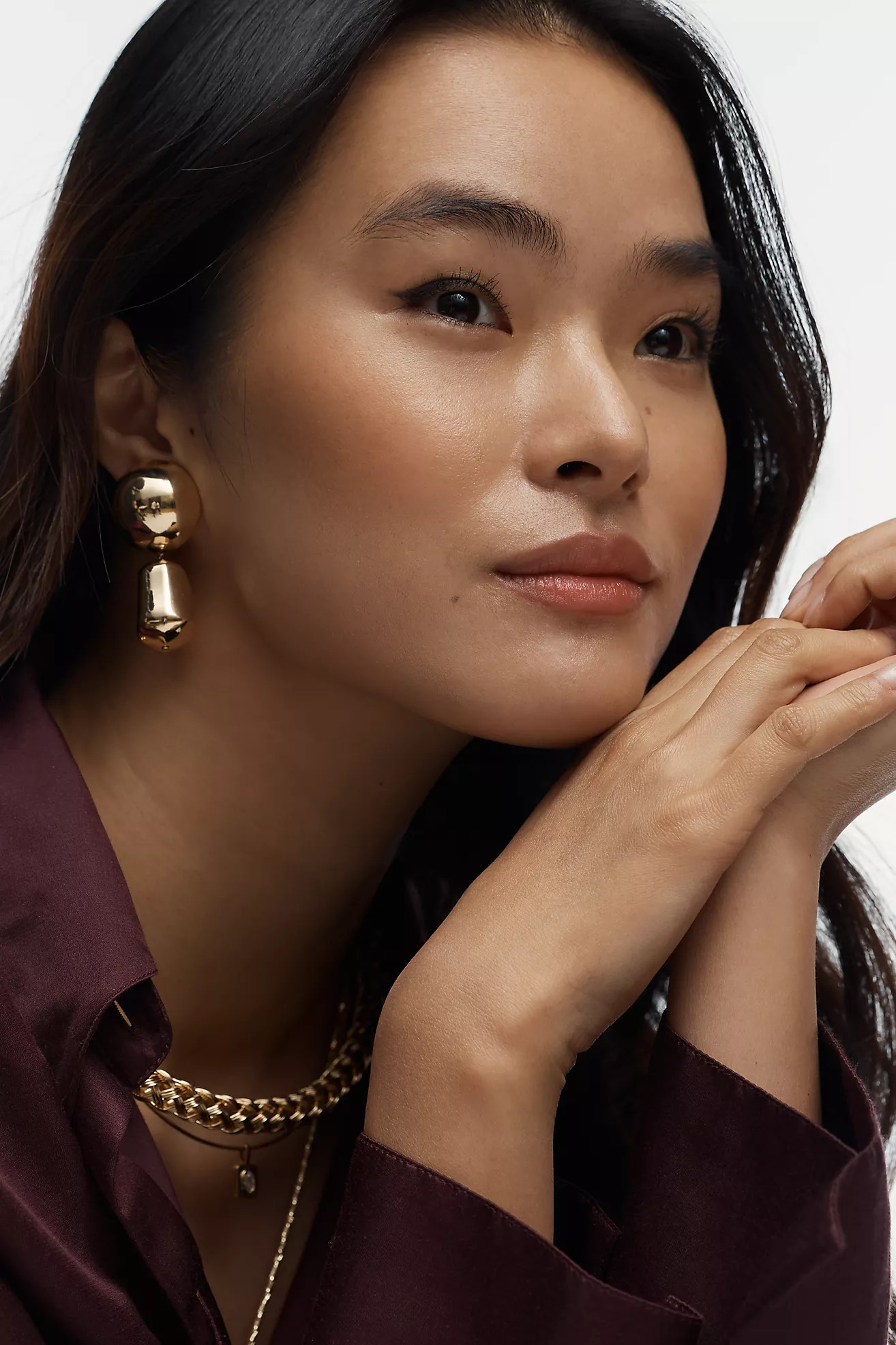 Geo Stack Statement Earrings | Anthropologie (US)