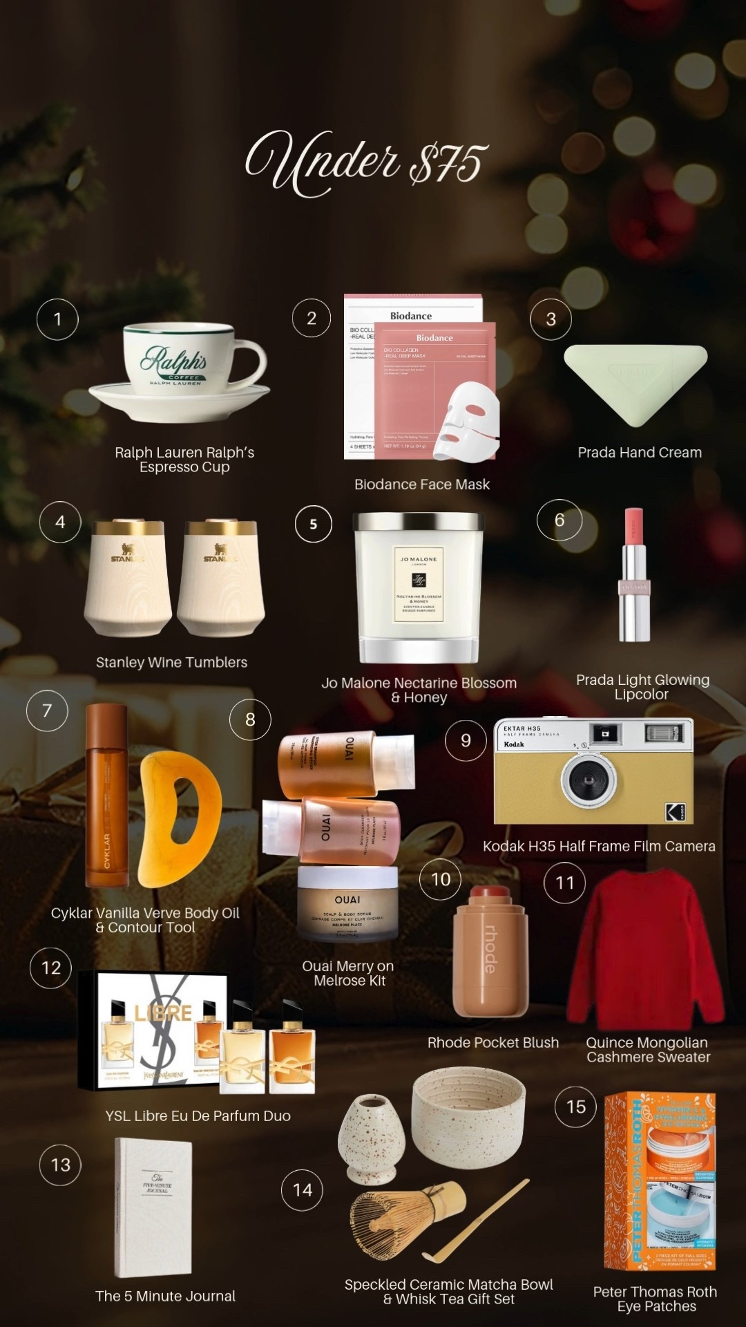 Holiday Gift Guide: Under $75

#LTKGiftGuide #LTKHoliday #LTKFindsUnder100
