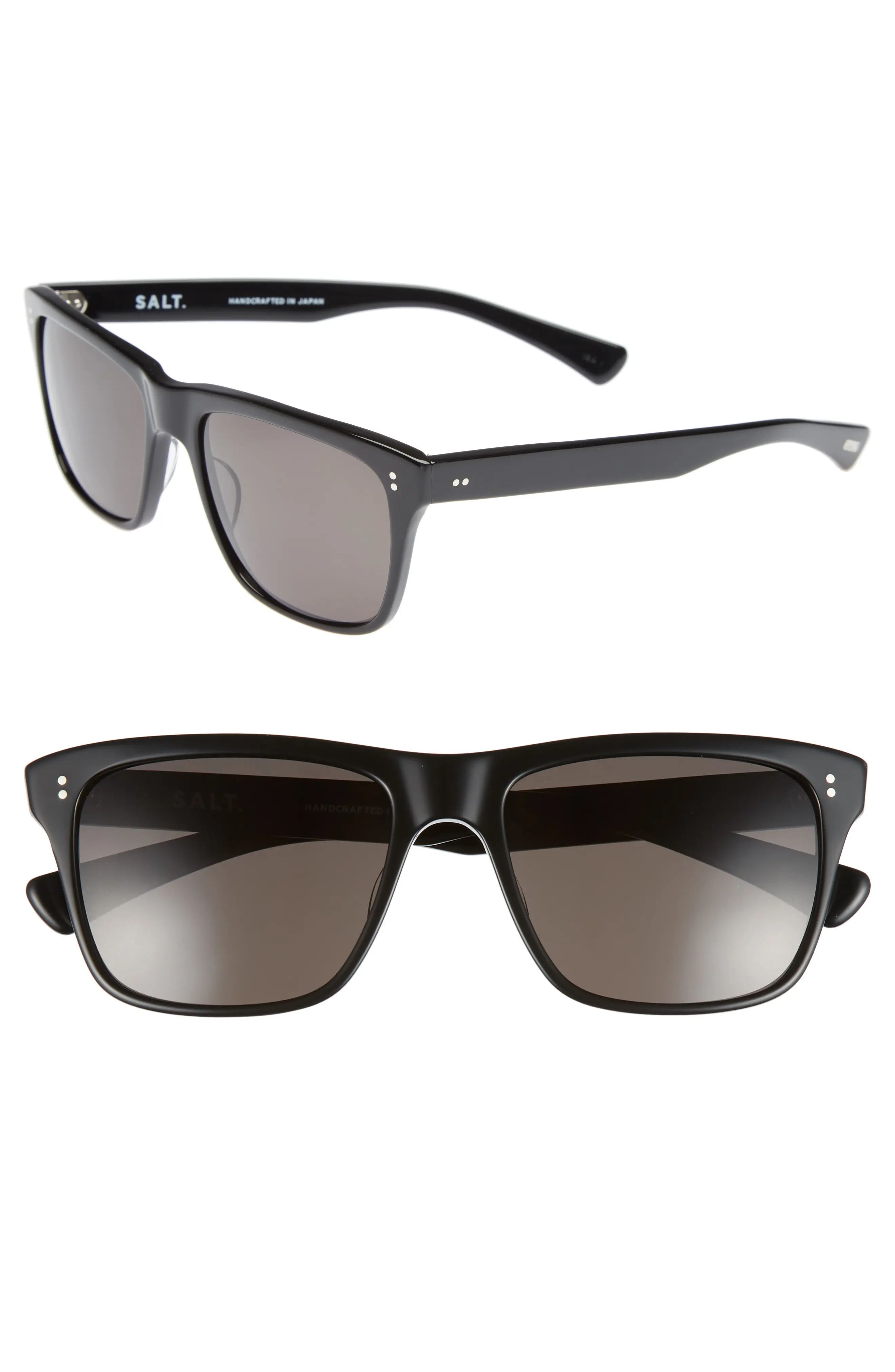 Men's Salt. Elihu 57mm Polarized Sunglasses - Black | Nordstrom