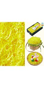 JOYIN 12oz Easter Grass Paper Shred (Light Green) for Easter Basket Filling, Easter Gift Wrapping... | Amazon (US)