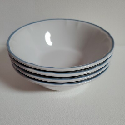 FLORAL EXPRESSIONS Lot of 4  Fruit Dessert Bowls Stoneware Japan 5.75" Diameter | eBay US