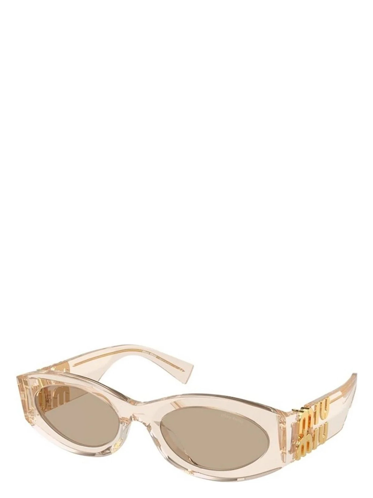 Miu Miu Women's Miu 0Mu 11Ws Mu 11Ws 11T40F Sunglasses in Brown | Size 54 | MU Color 11WS | LOZURI