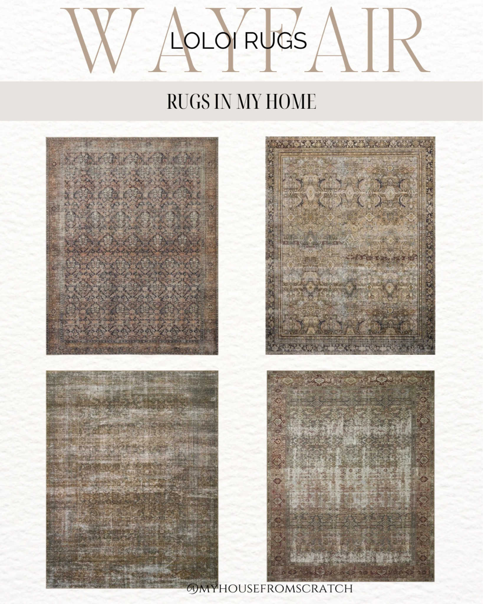 Wayfair rugs; Loloi rugs in my 

#LTKStyleTip #LTKSaleAlert #LTKHome
