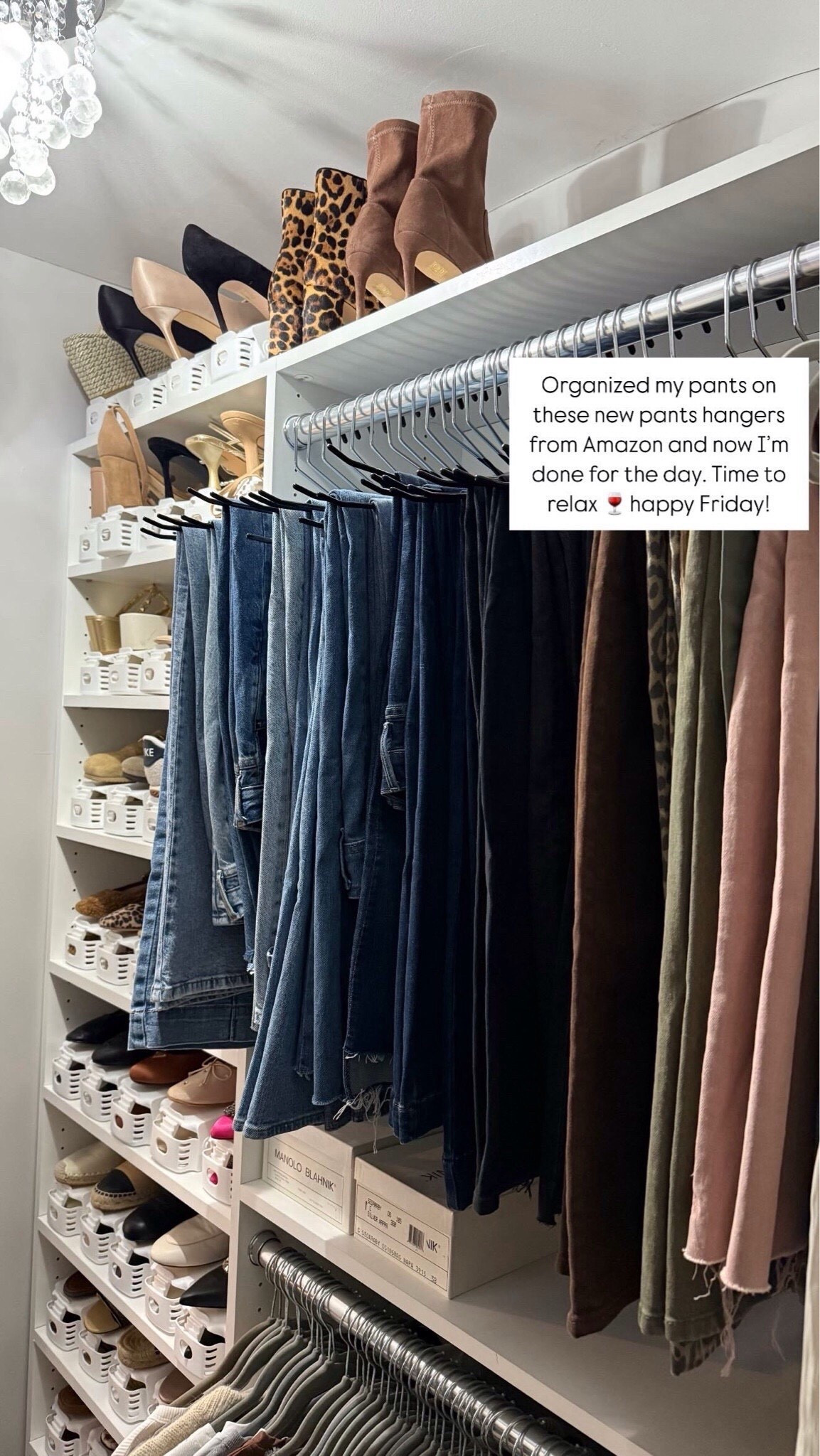 Amazon organizing jeans and shoes 

Follow my LTK @mrscasual on the @shop.LTK app to view this post and get my exclusive app-only content!

#LTKmomlife #LTKmorningroutine #LTKHome
