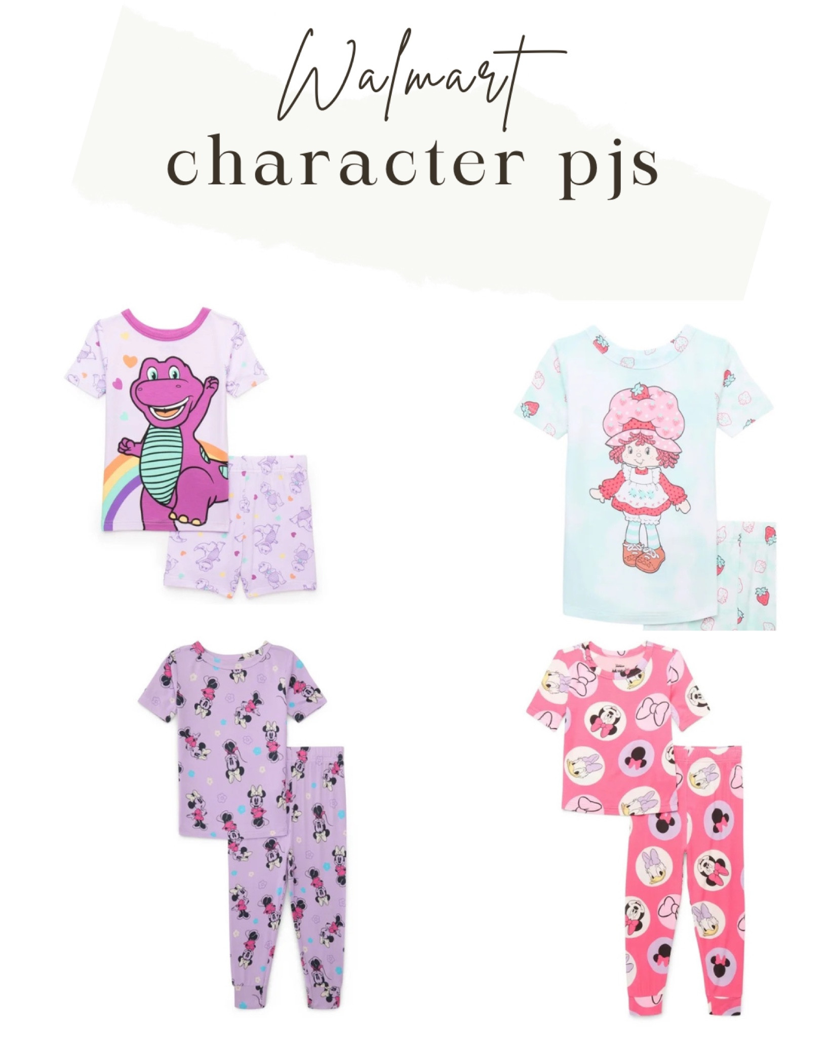 Walmart character pajama 

#LTKFamily #LTKStyleTip #LTKKids