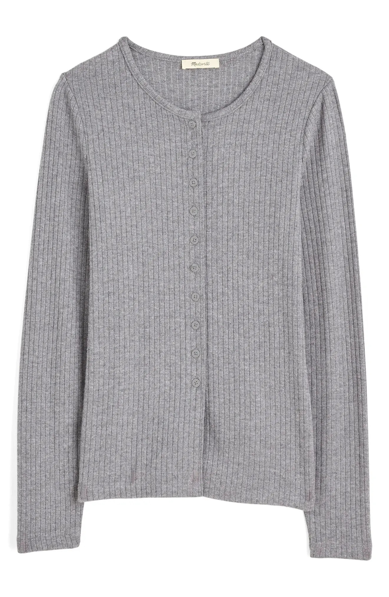 Textural Cutaway Crewneck Cardigan (Women) | Nordstromrack | Nordstrom Rack