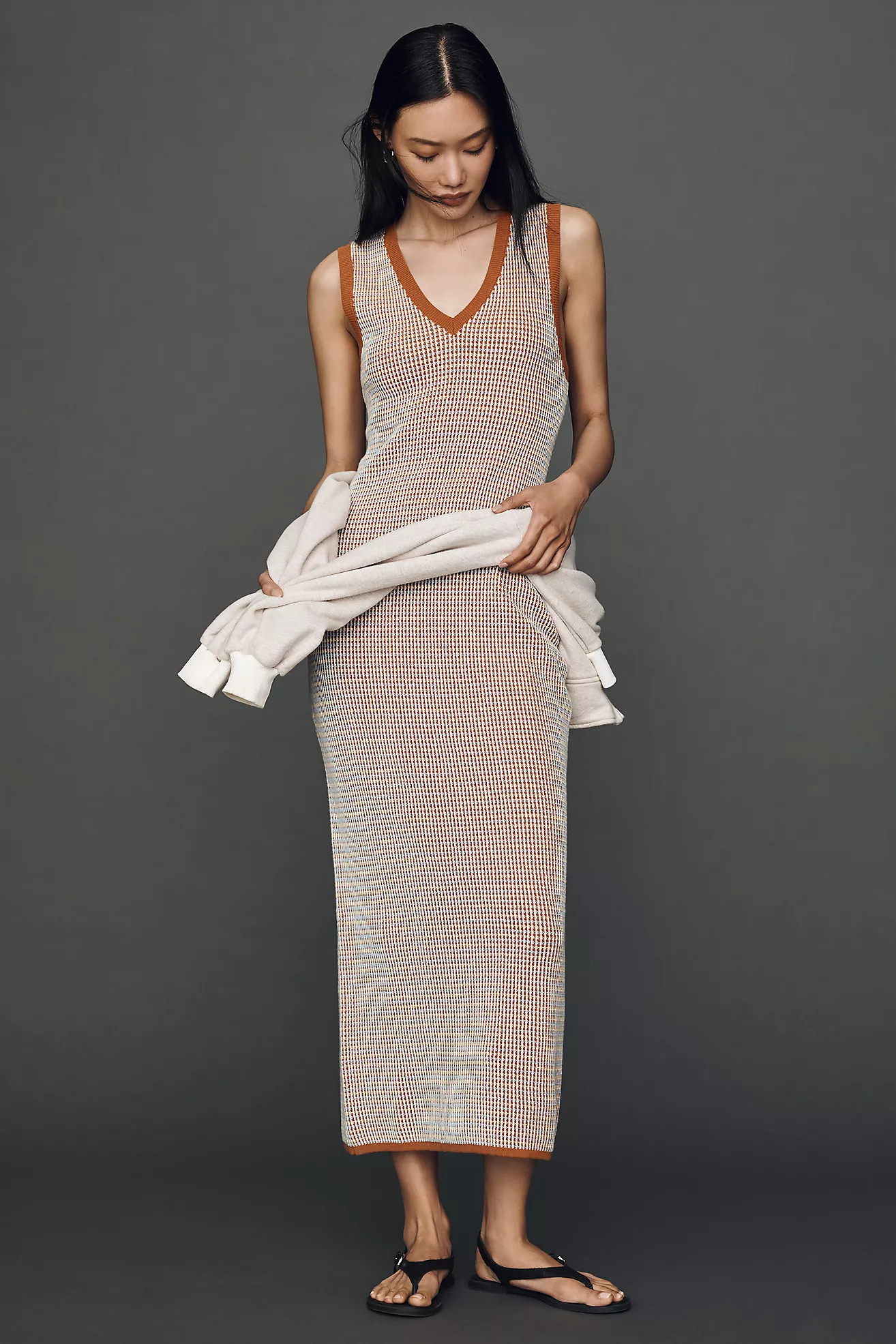 Varley Albane Cotton Midi Dress | Anthropologie (US)