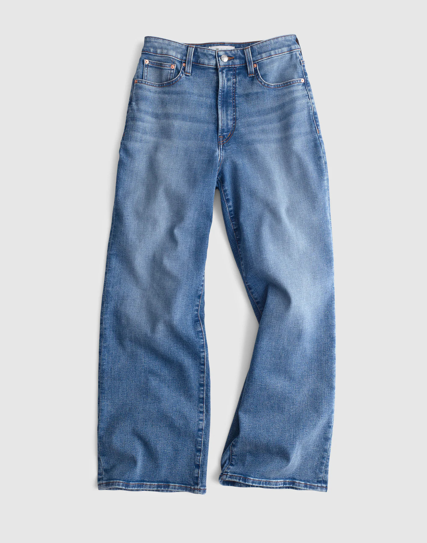 The Wide-Leg Crop Jean in Super Stretch Denim | Madewell
