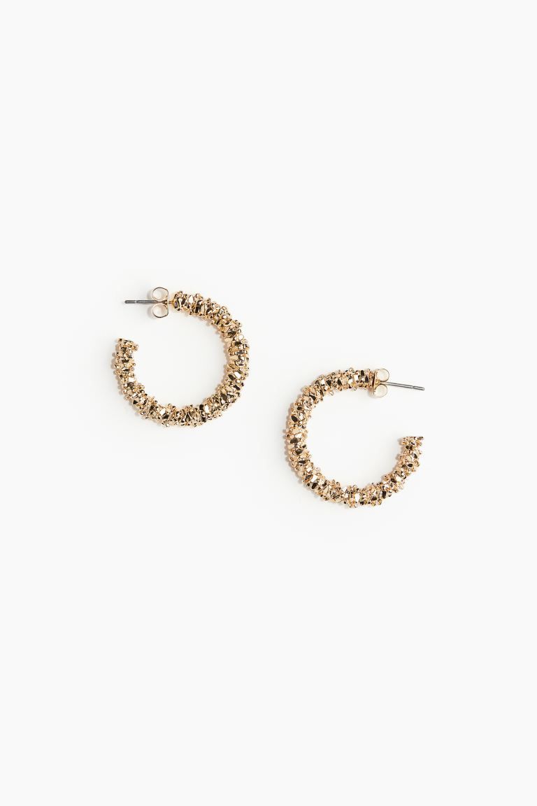 Hoop Earrings - Gold-colored - Ladies | H&M CA | H&M (US + CA)
