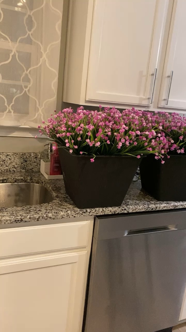 Fall faux floral loading… come in purple, multi, and white. I bought one bundle for each pot and they are so good!! 

#LTKfindsunder50 #LTKSeasonal