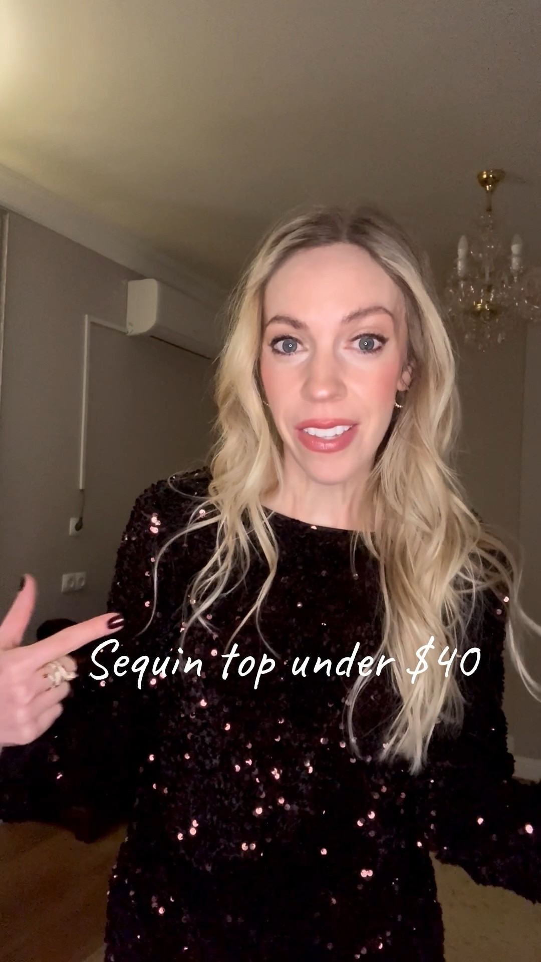 Sequin top under $40 - perfect for New Year’s Eve!

#LTKFindsUnder50 #LTKHoliday #LTKOver40