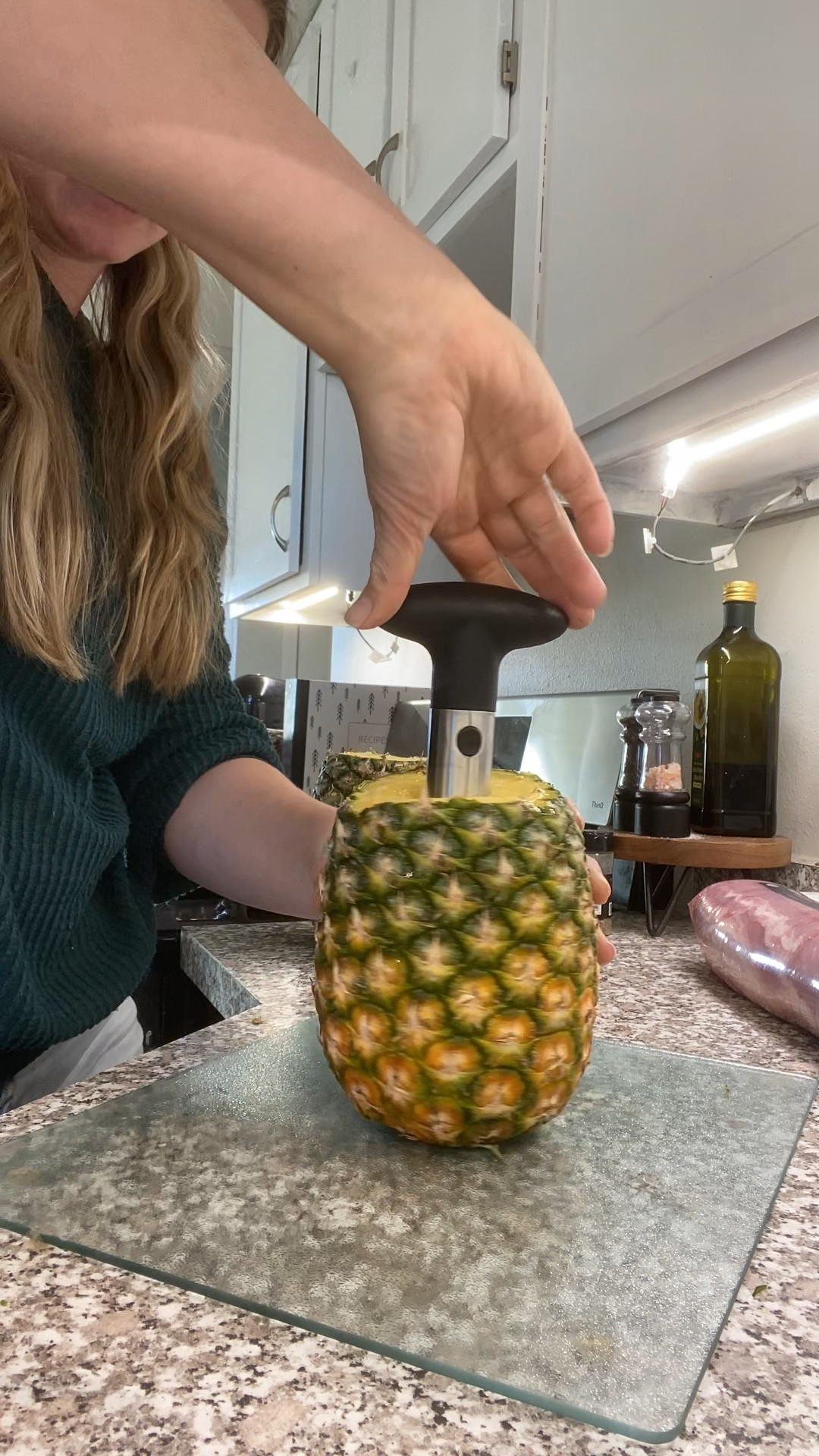 One of the handiest kitchen tools, I have! I love pineapple, but it’s a pain in the butt cut up. This thing makes it so easy! Plus you can use the base for fun drinks. 🤪 get one before summer comes around!

#LTKhome #LTKfindsunder50 #LTKfitness