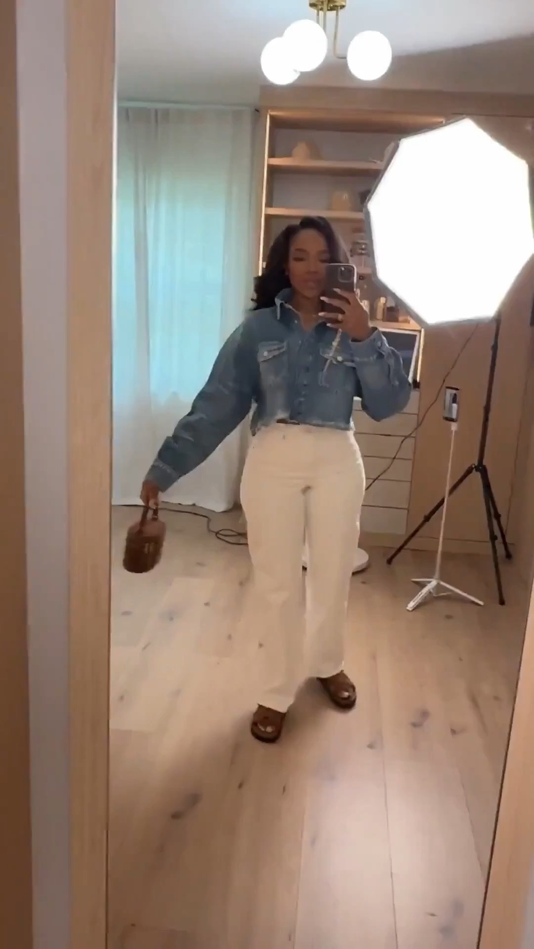 Scroll to shop this denim jacket and white jeans outfit. Perfect for casual days, errands, or an effortless everyday look.

Measurements: 5'4", 138 lbs, 34D bust, 27" waist, 40" hips



#LTKgrwm #LTKPetite #LTKootd