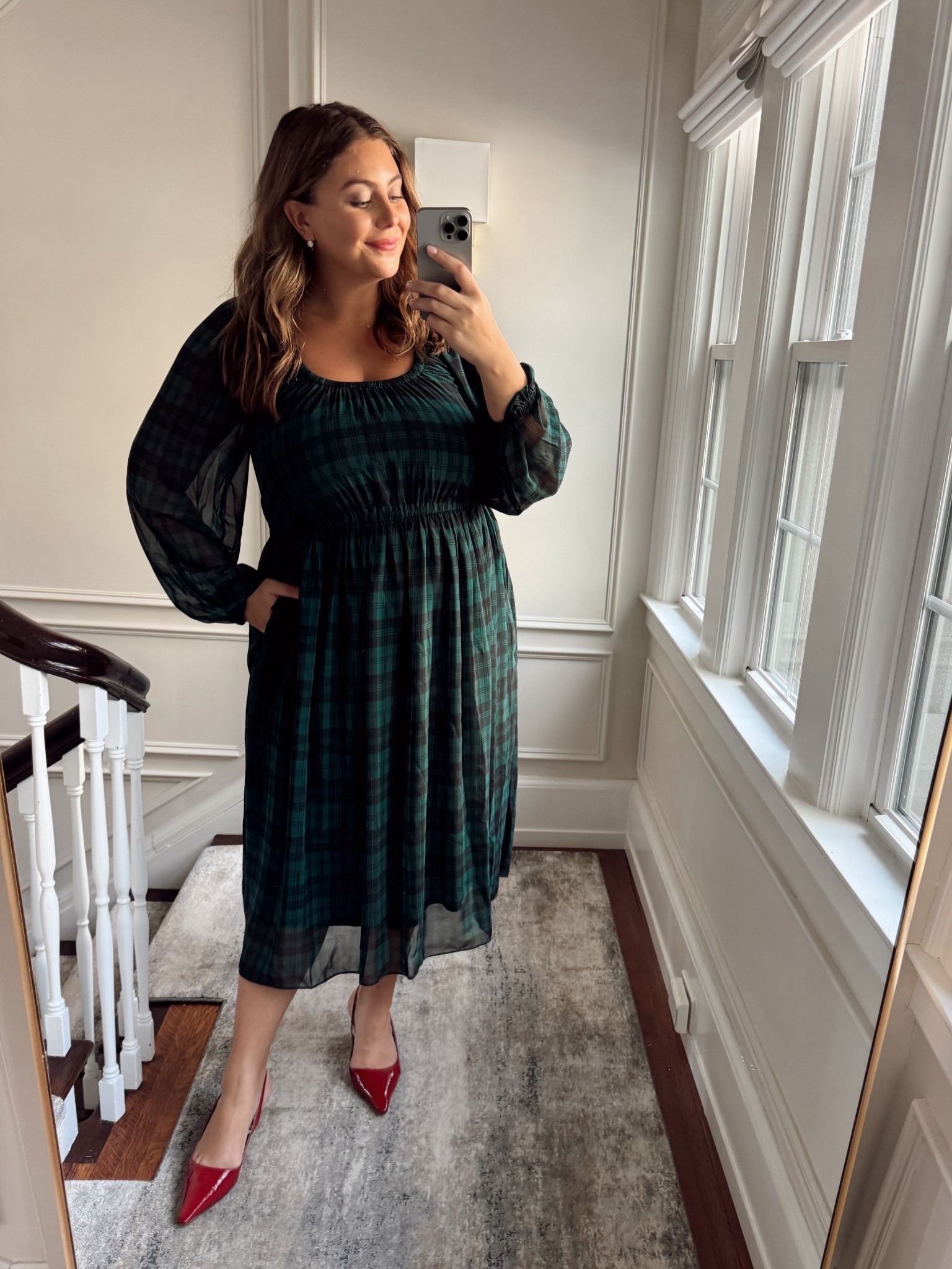 Wearing size 16 in dress - use CARALYN10 at checkout for 10% off at Lane Bryant. 

#LTKHoliday #LTKPlusSize #LTKSaleAlert