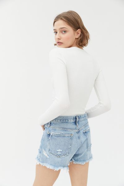 AGOLDE Parker Vintage Denim Cutoff Short - Swapmeet | Urban Outfitters (US and RoW)