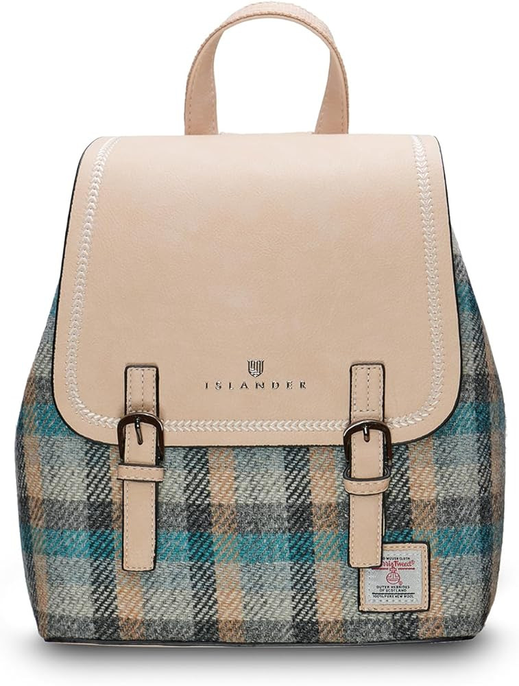 Islander Harris Tweed Jura Backpack for Women (Islander Tartan) | Amazon (US)