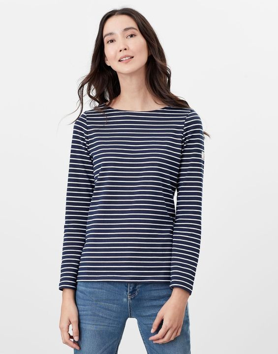 Harbour Long Sleeve Jersey Top | Joules (US)