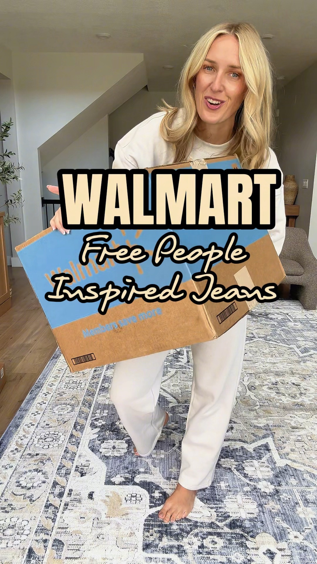 Free People-inspired barrel jeans for a fraction of the price! 🤎 These have the cutest cropped barrel fit, a comfortable high rise + soft denim that looks and feels so much more expensive. Available in fun prints AND solids! I’m wearing a size 6. #walmartfashion #walmartfinds #fallfashion #affordablefashion

#LTKdayinmylife #LTKSaleAlert #LTKmomlife