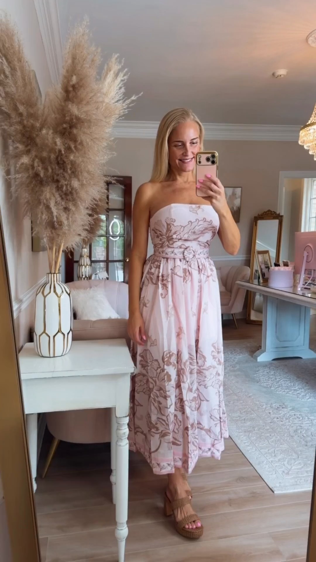 This pink maxi dress is so pretty and I love the matching belt!

#LTKdayinmylife #LTKgrwm #LTKootd