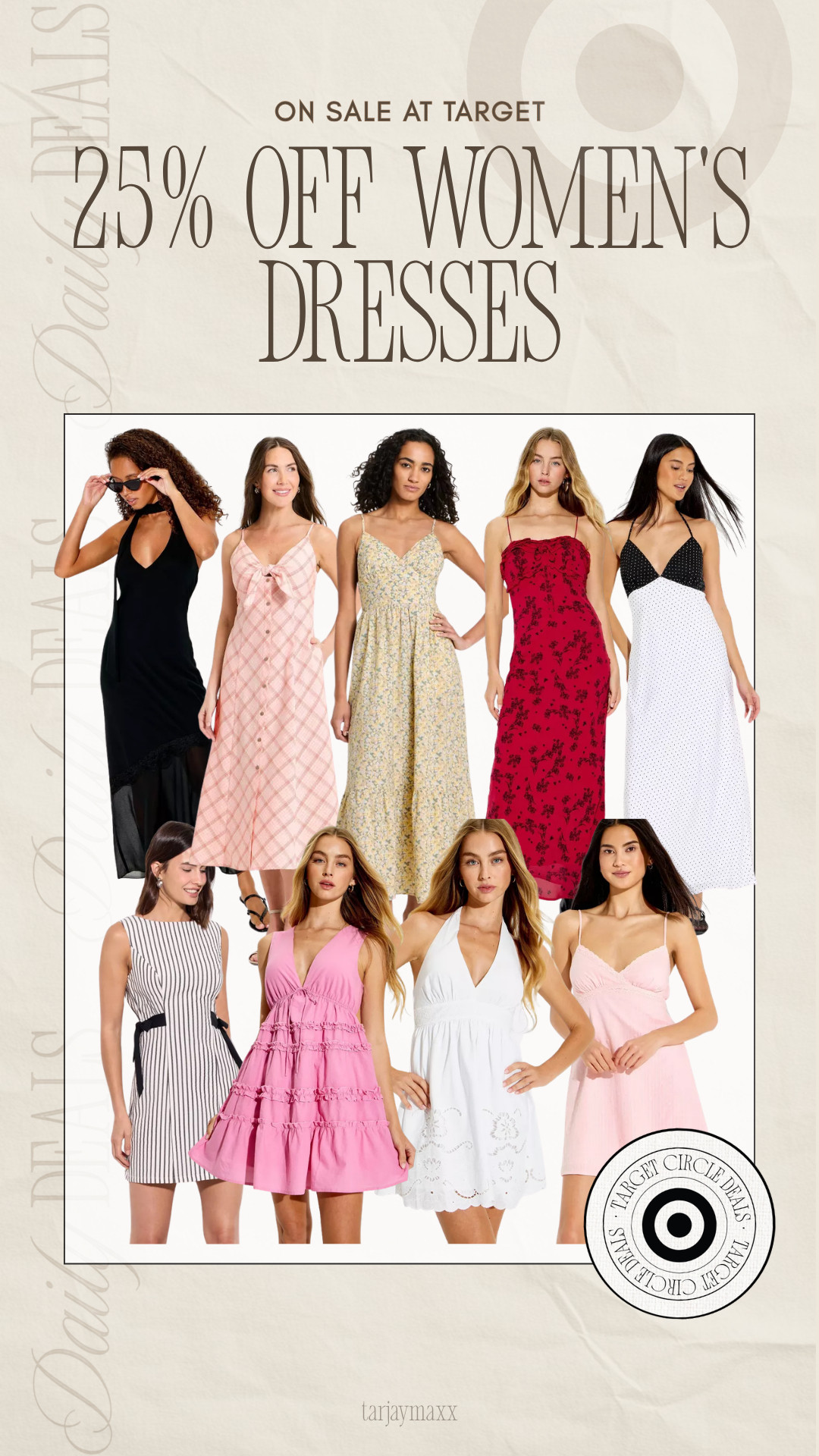 25% off dresses at Target! Perfect time to grab something for Easter, vacations, date nights or even upcoming events!
spring outfits 2026, easter dress women, easter basket teen girl, easter outfits women, spring dresses, vacation outfits beach, date night outfits, plus size fashion, country concert outfits, easter basket ideas, target finds, spring style, affordable dresses 

 #LTKgrwm #LTKootd #LTKWorkwear