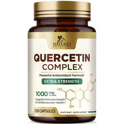 Quercetin 1000mg Extra Strength Quercetin Antioxidants & Bioflavonoids Support - 120 Count By Nature's Nutrition | Target